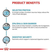 Royal Canin Veterinary Sensitivity Control | Confezione Doppia | 2 x 12 x 85 g | Alimento dietetico completo per gatti adulti | Per ridurre i sintomi di intolleranza ai nutrienti