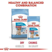 Royal Canin Crocchette per cucciolo di cane di taglia media, 4 kg