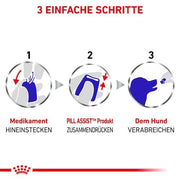 ROYAL CANIN Pill Assist Medium & Large Dog | 225 g | Crocchette modellabili per la somministrazione di farmaci a Cani Adulti di Razza Media e Grande | per Cani di Peso Superiore a 10 kg