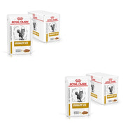 Royal Canin Veterinary Urinary S/O | Confezione Doppia | 2 x 12 x 85 g | Alimento dietetico completo per gatti | Per la dissoluzione dei calcoli di struvite | Basso indice RSS | Bocconcini in salsa