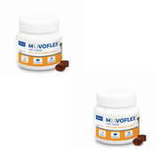 Movoflex Soft Chews |Confezione Doppia | 2 x 30 Pezzi | per Cani da 15 kg a 35 kg | Alimento complementare per la Salute delle articolazioni | per Mantenere Le strutture articolari
