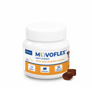 Movoflex Soft Chews |Confezione Doppia | 2 x 30 Pezzi | per Cani da 15 kg a 35 kg | Alimento complementare per la Salute delle articolazioni | per Mantenere Le strutture articolari