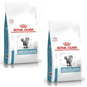 Royal Canin Veterinary Sensitivity Control Cat | Confezione doppia | 2 x 400 g | Alimento dietetico completo per gatti adulti | Per ridurre i sintomi di intolleranza ai nutrienti