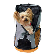 RONGJJ Viaggio Portatile Zaino per Cane Gatto, Zaino Animali Leggero E Traspirante, per Viaggio E Campeggio All'aperto (carico Massimo 8 kg) Portatile