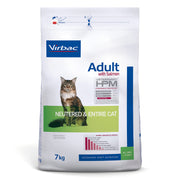 Virbac Veterinary HPM Vet Cat Ad Neutered Salmone Cibo per gatti 1,5 kg (confezione da 1)