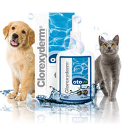CIF Livisto Clorexyderm OTO Piu - Detergente per le orecchie, confezione doppia, 2 x 150 ml