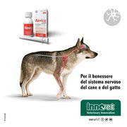 Alevica, Alimento complementare per il Benessere del Sistema nervoso a base di PEA-q per Cani e Gatti, mantiene l'Equilibrio Fisiologico del Sistema Nervoso - Flacone da 100 ml