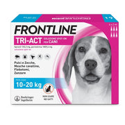 Frontline TriAct, Pipette, Cane, Antiparassitario per Cani e Cuccioli di Lunga Durata, Protegge il Cane da Pulci, zecche, Zanzare, Pappataci e Leishmaniosi, Antipulci