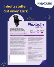 Flexadin? Adult Dog| Per articolazioni sane di cani adulti|con collagene non denaturato di tipo II (UC-II?) - 60 collagene articolare