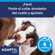 Adaptil Calm - Anti-stress per i cani - Paure, rumori forti, di apprendimento, di approvazione - Collare M/L per medie e cani di taglia grande