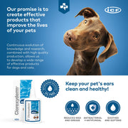 CIF Livisto Clorexyderm OTO Piu - Detergente per le orecchie, confezione doppia, 2 x 150 ml