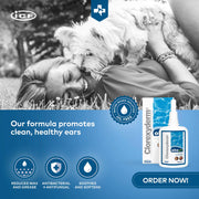 CIF Livisto Clorexyderm OTO Piu - Detergente per le orecchie, confezione doppia, 2 x 150 ml