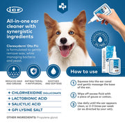 CIF Livisto Clorexyderm OTO Piu - Detergente per le orecchie, confezione doppia, 2 x 150 ml